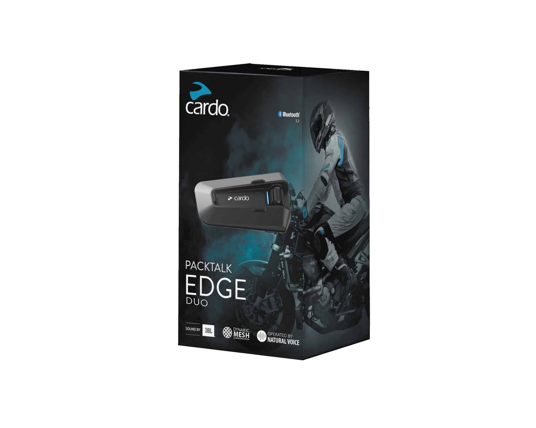 CARDO PACKTALK EDGE DUO- Bluetooth / Mesh Intercom