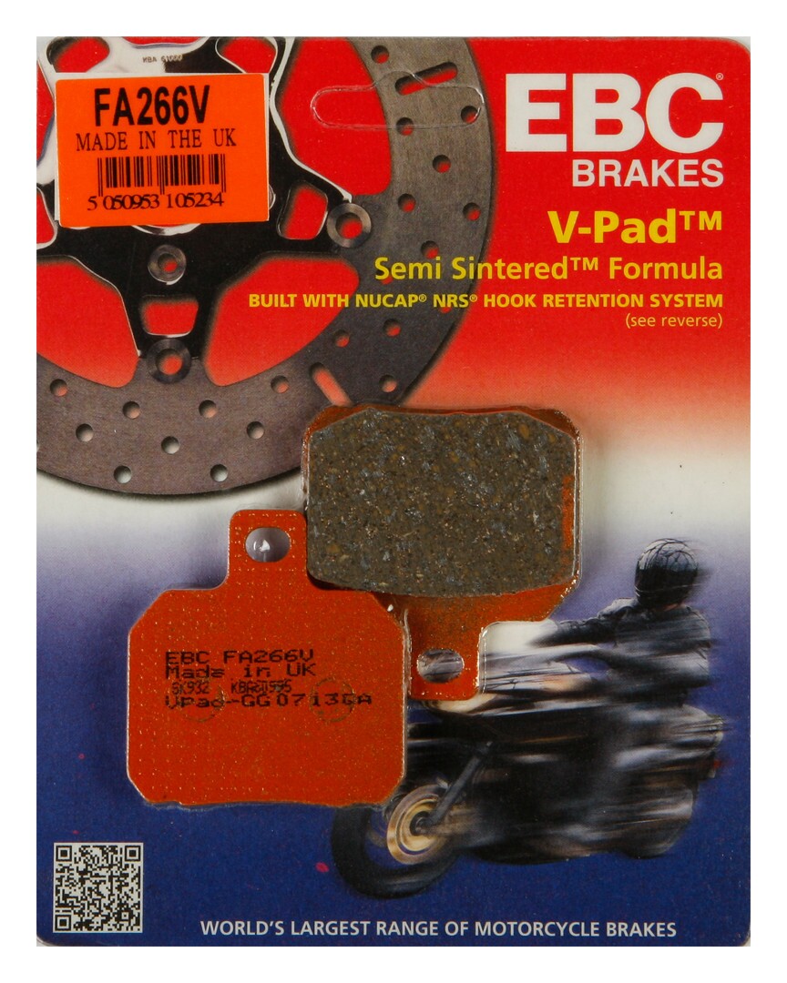 Brakes - FA266V Semi Sintered (Rear) - EBC