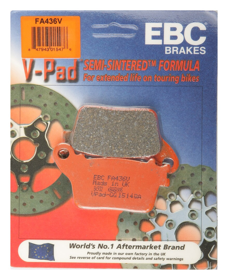 Brakes - FA436V Semi Sintered - EBC (Rear)