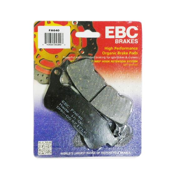 Brakes - FA640 Organic - EBC (Front)