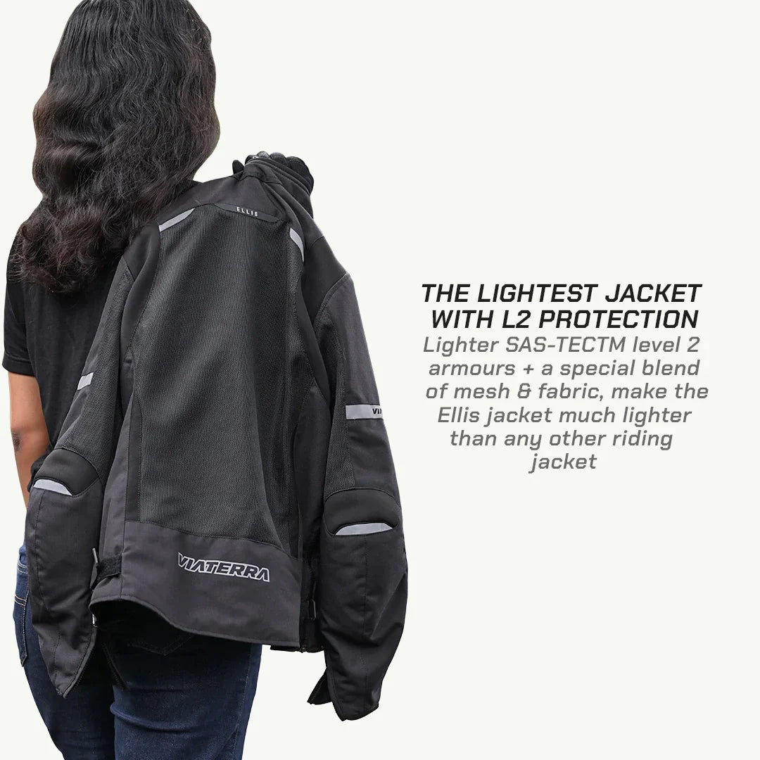 ViaTerra ELLIS – WOMEN'S STREET MESH RIDING JACKET