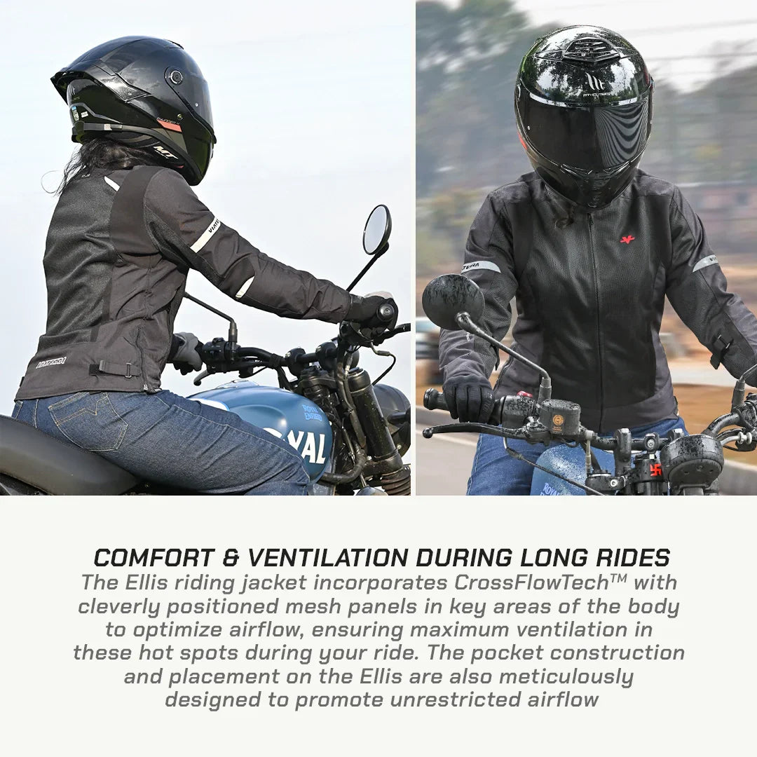 ViaTerra ELLIS – WOMEN'S STREET MESH RIDING JACKET