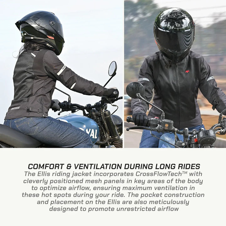 ViaTerra ELLIS – WOMEN'S STREET MESH RIDING JACKET