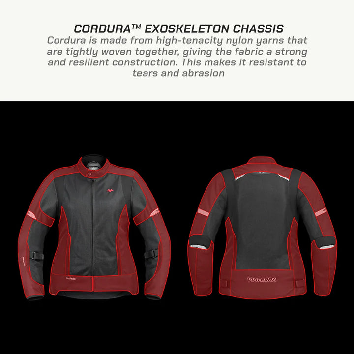 ViaTerra ELLIS – WOMEN'S STREET MESH RIDING JACKET
