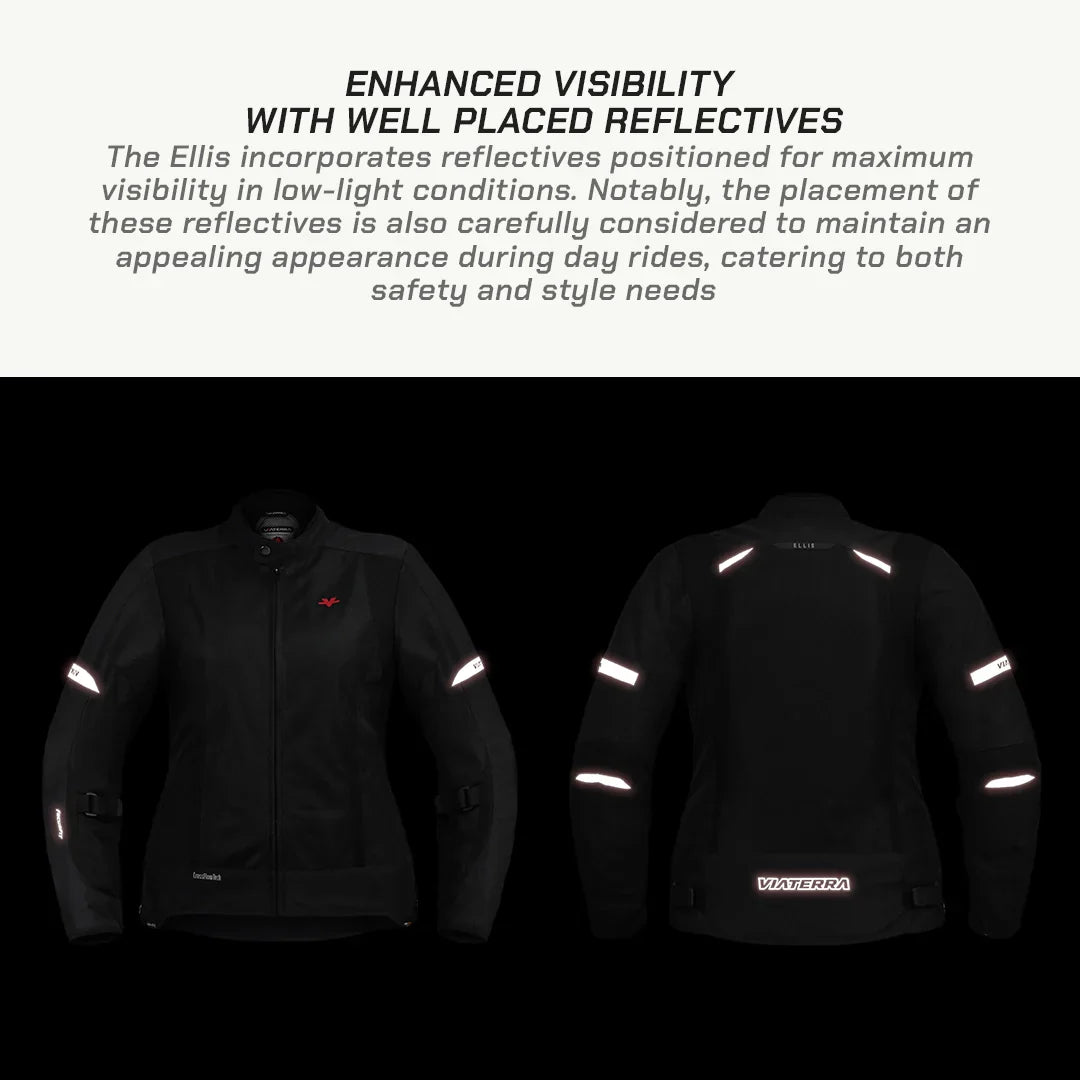 ViaTerra ELLIS – WOMEN'S STREET MESH RIDING JACKET