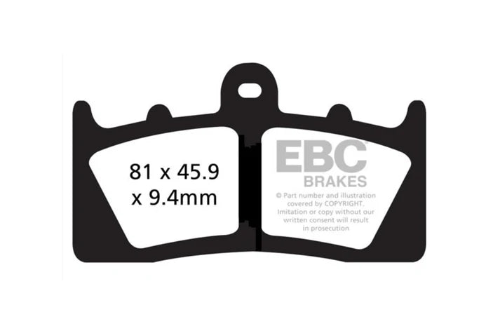 Brakes - FA613HH Fully Sintered (Front)