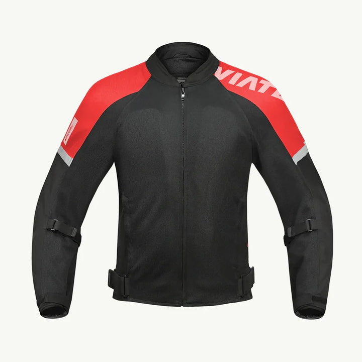 ViaTerra FENDER – URBAN MESH RIDING JACKET with base layer.