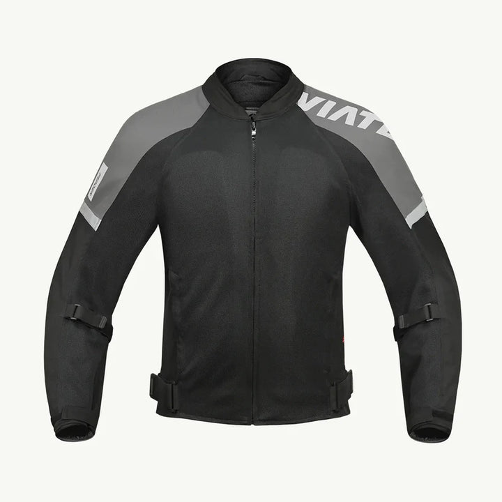 ViaTerra FENDER – URBAN MESH RIDING JACKET with base layer.