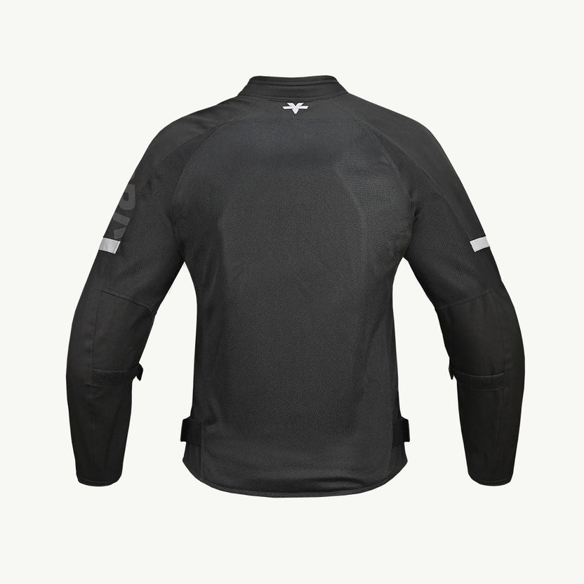 ViaTerra FENDER – URBAN MESH RIDING JACKET with base layer.
