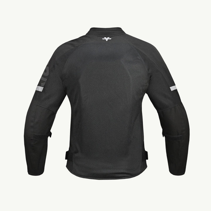ViaTerra FENDER – URBAN MESH RIDING JACKET with base layer.