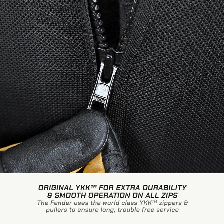 ViaTerra FENDER – URBAN MESH RIDING JACKET with base layer.