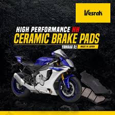Vesrah Ceramic Brake Pad for YAMAHA R1 (2015- 2020)
