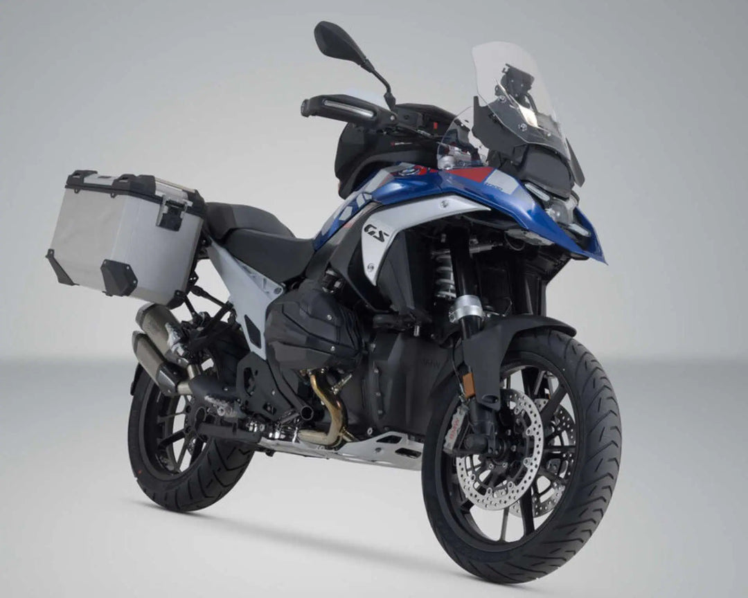 SW-Motech TraX ADV Side Case System for BMW R 1300 GS – 37/37L – Silver