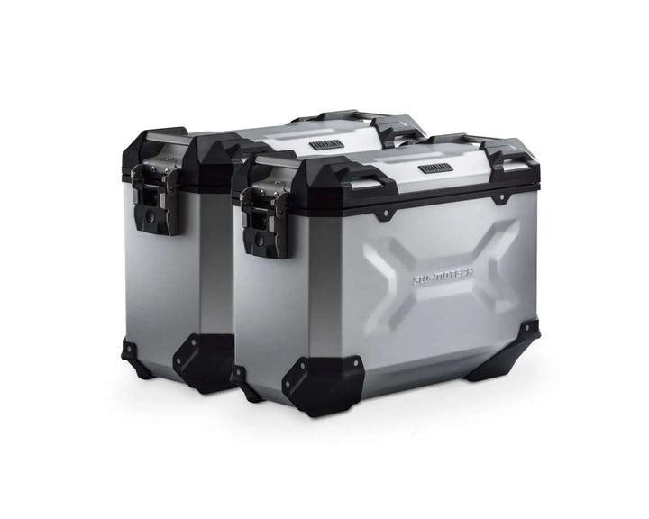 SW-Motech TraX ADV Side Case System for BMW R 1300 GS – 37/37L – Silver