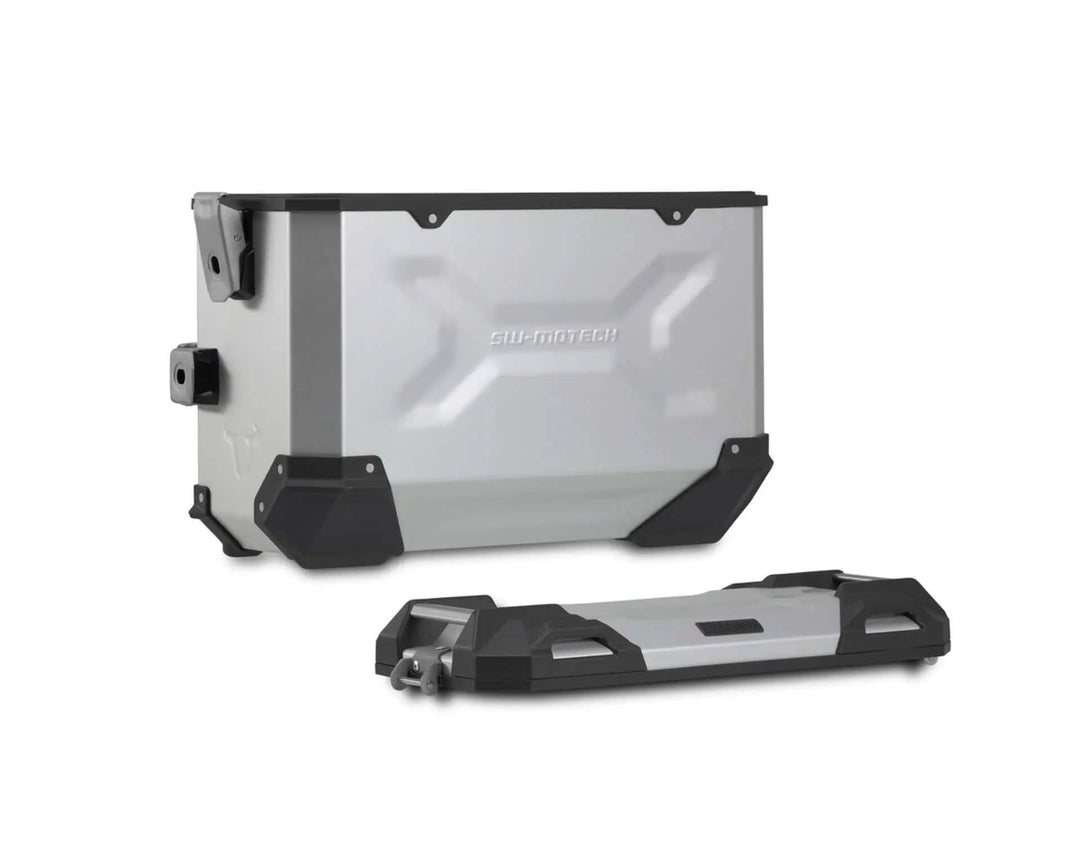 SW-Motech TraX ADV Side Case System for BMW R 1300 GS – 37/37L – Silver