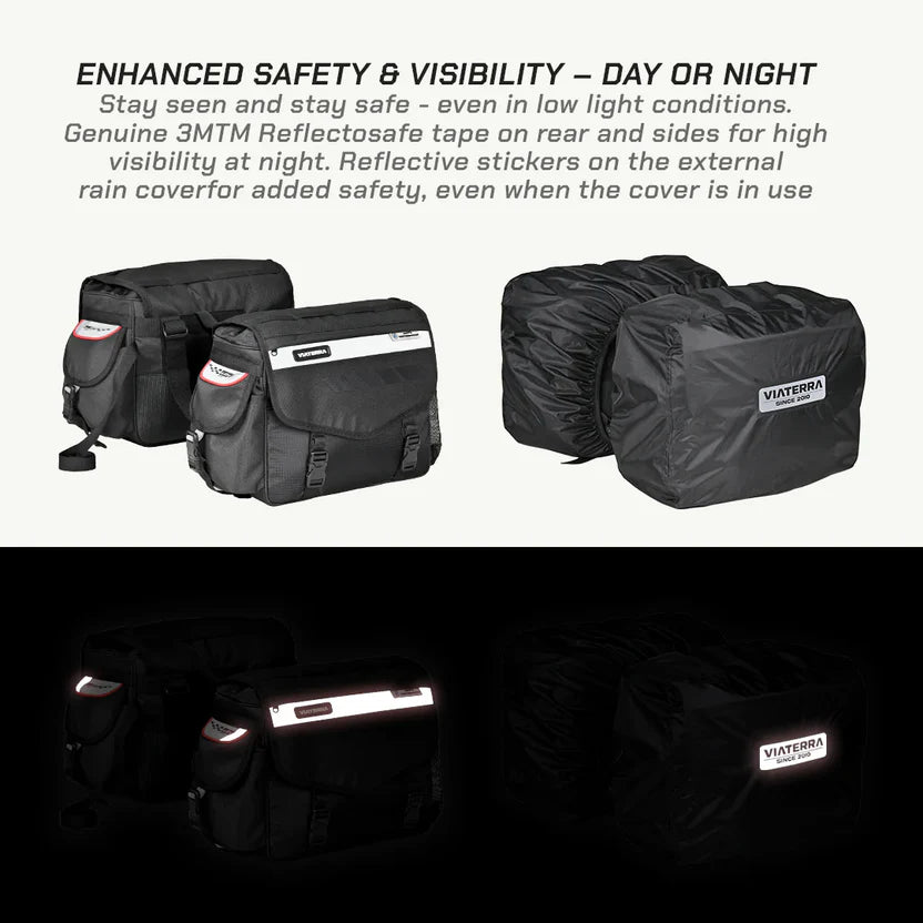 ViaTerra- LEH MINI 100% WATERPROOF SADDLEBAGS