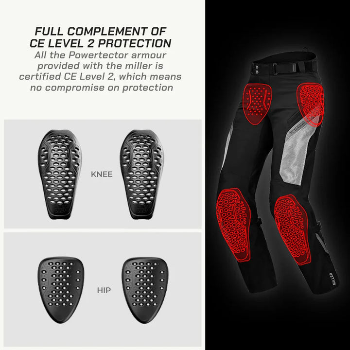 ViaTerra MILLER – STREET MESH RIDING PANTS WITH LINERS
