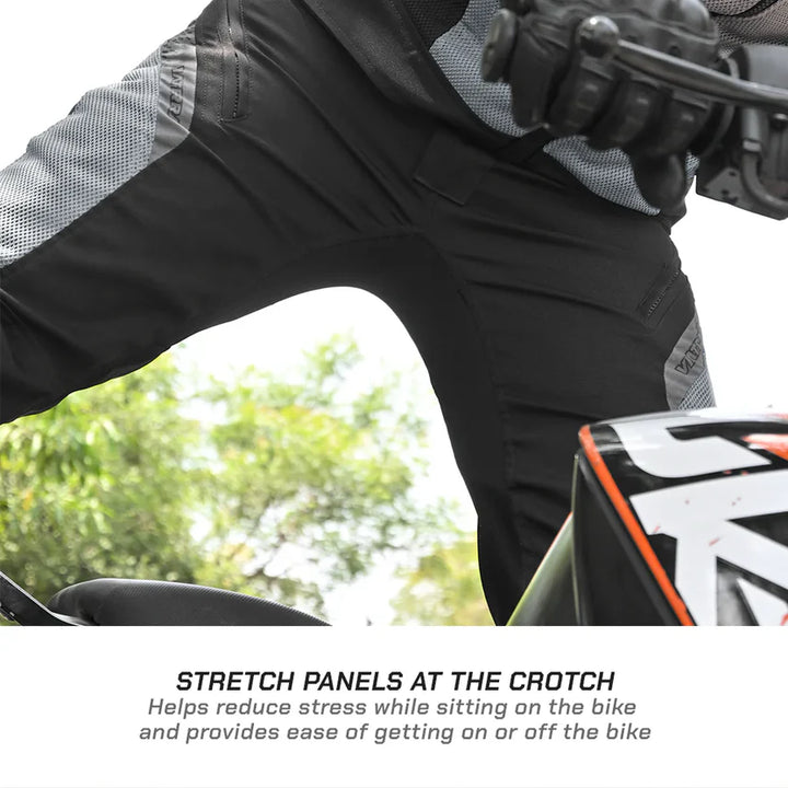 ViaTerra MILLER – STREET MESH RIDING PANTS WITH LINERS