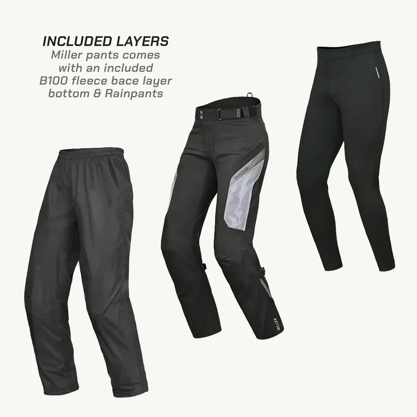 ViaTerra MILLER – STREET MESH RIDING PANTS WITH LINERS