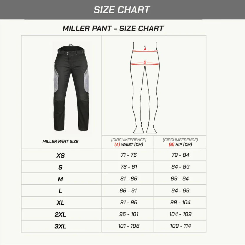 ViaTerra MILLER – STREET MESH RIDING PANTS WITH LINERS