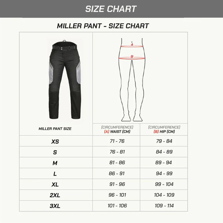 ViaTerra MILLER – STREET MESH RIDING PANTS WITH LINERS