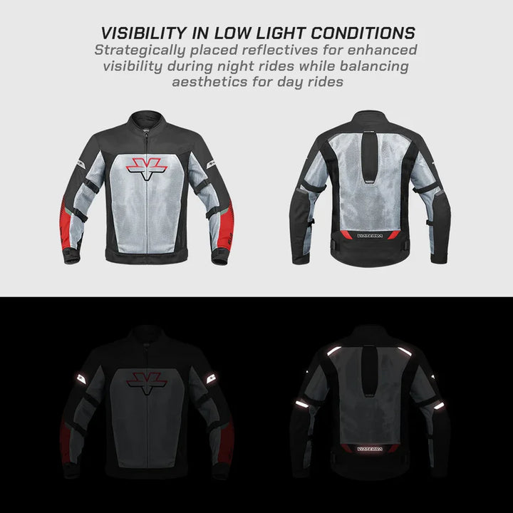 ViaTerra MILLER – STREET MESH RIDING JACKET WITH LINERS