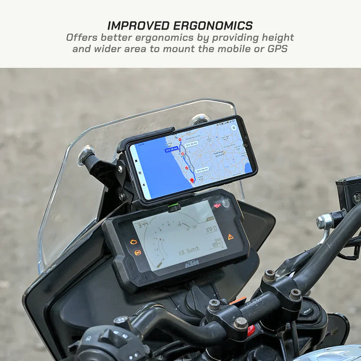 ViaTerra- MOBILE/GPS MOUNT HOLDER - KTM Adventure 250/390 (2020-2024)