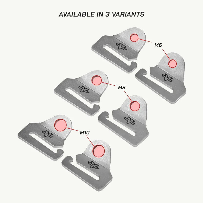 ViaTerra- QUICK RELEASE STRAP HOOKS