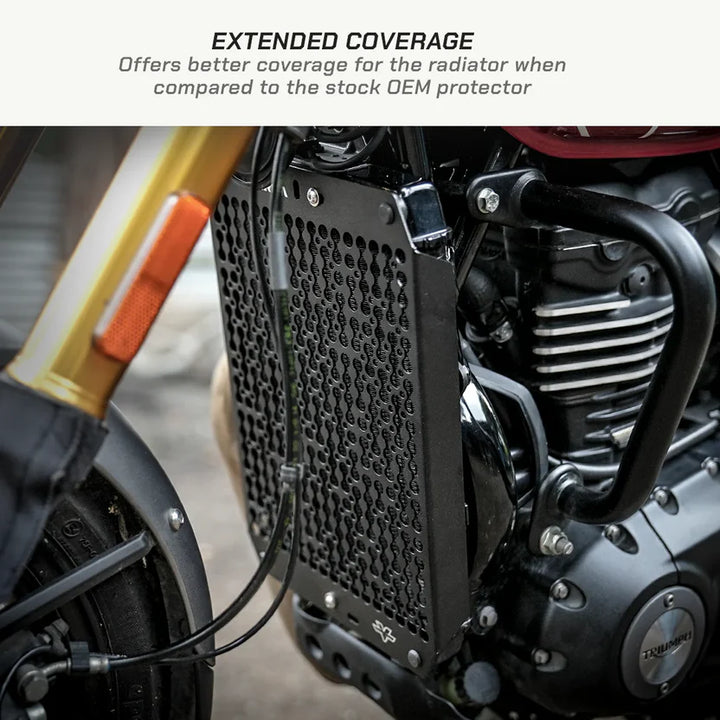 ViaTerra- RADIATOR GUARD – RADIATOR GUARD – TRIUMPH SPEED 400