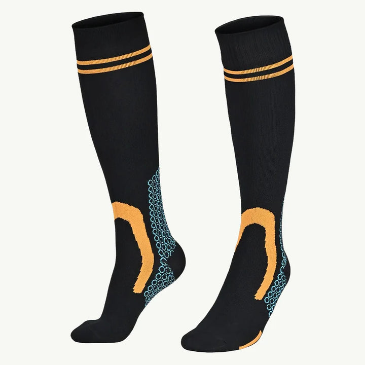 ViaTerra RANDY SUN – WATERPROOF SOCKS KNEE HIGH (ORANGE/BLACK)