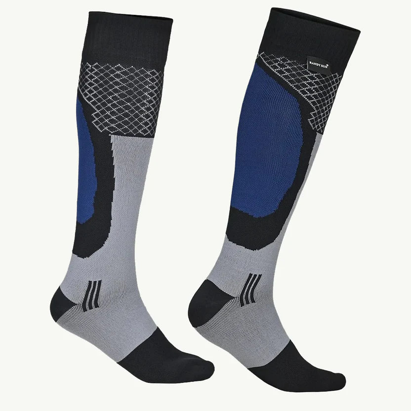 ViaTerra RANDY SUN – WATERPROOF SOCKS KNEE HIGH (BLUE/GRAY)