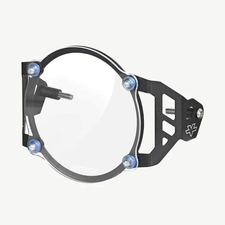 ViaTerra- Headlight Guard for Royal Enfield Himalayan - Clear Shield