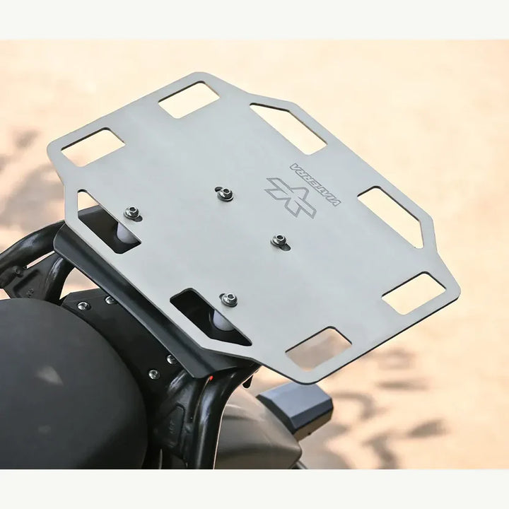 ViaTerra- ALUMINIUM REAR RACK - ROYAL ENFIELD HIMALAYAN BS6 411 (2021-23)
