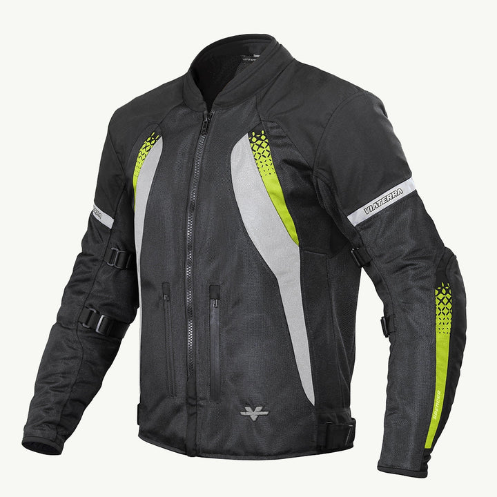ViaTerra- SPENCER – STREET MESH MOTORCYCLE RIDING JACKET