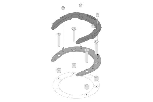 SW-Motech Quick Lock PRO Tank Ring KTM Duke 390