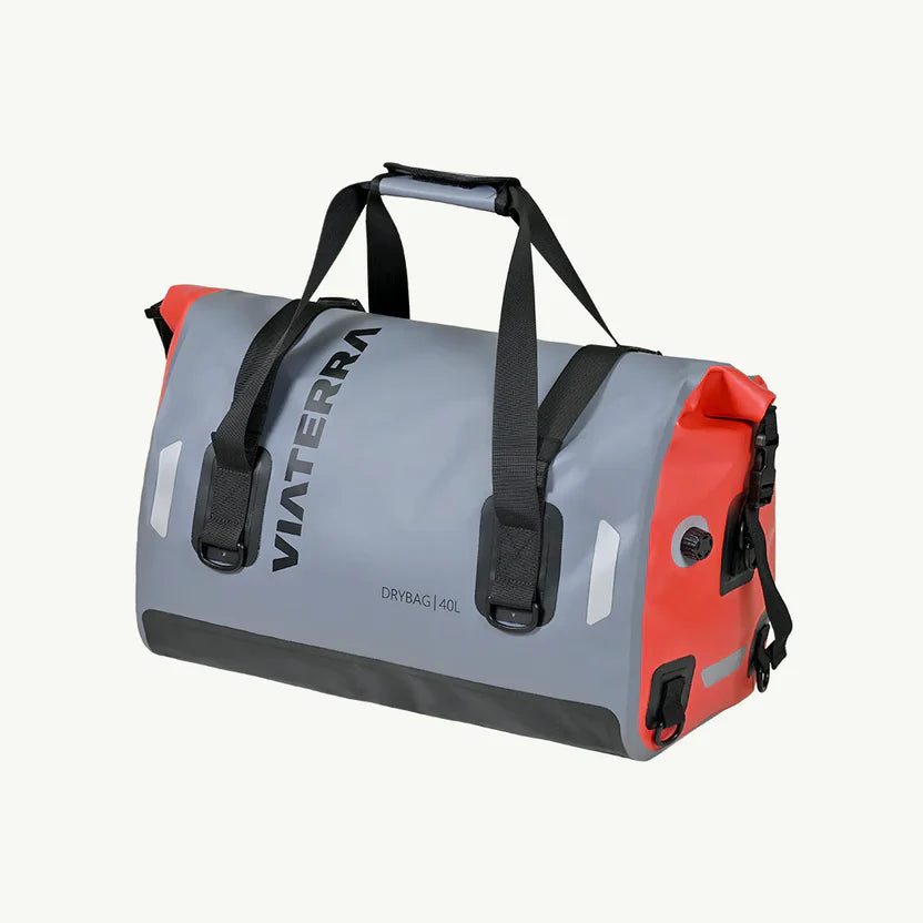 ViaTerra- DryBag 55L and 40L - 100% Waterproof Motorcycle Tailbag (Universal)