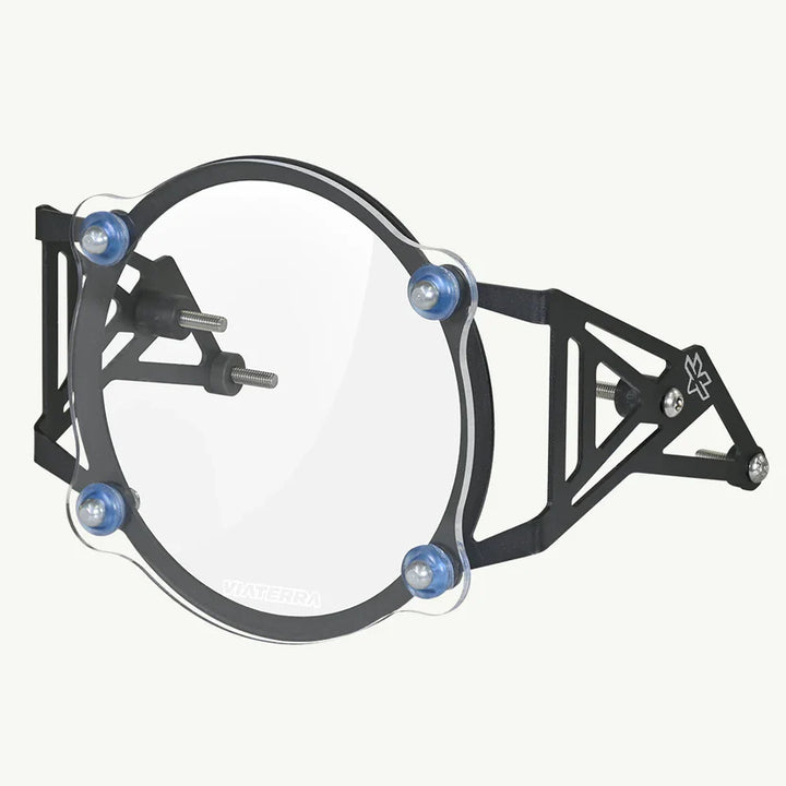 ViaTerra- Headlight Guard for Hero XPulse 200 - Clear Shield