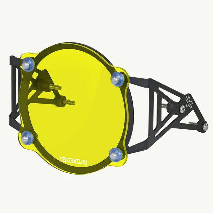 ViaTerra- Headlight Guard for Hero XPulse 200 - Yellow Tint