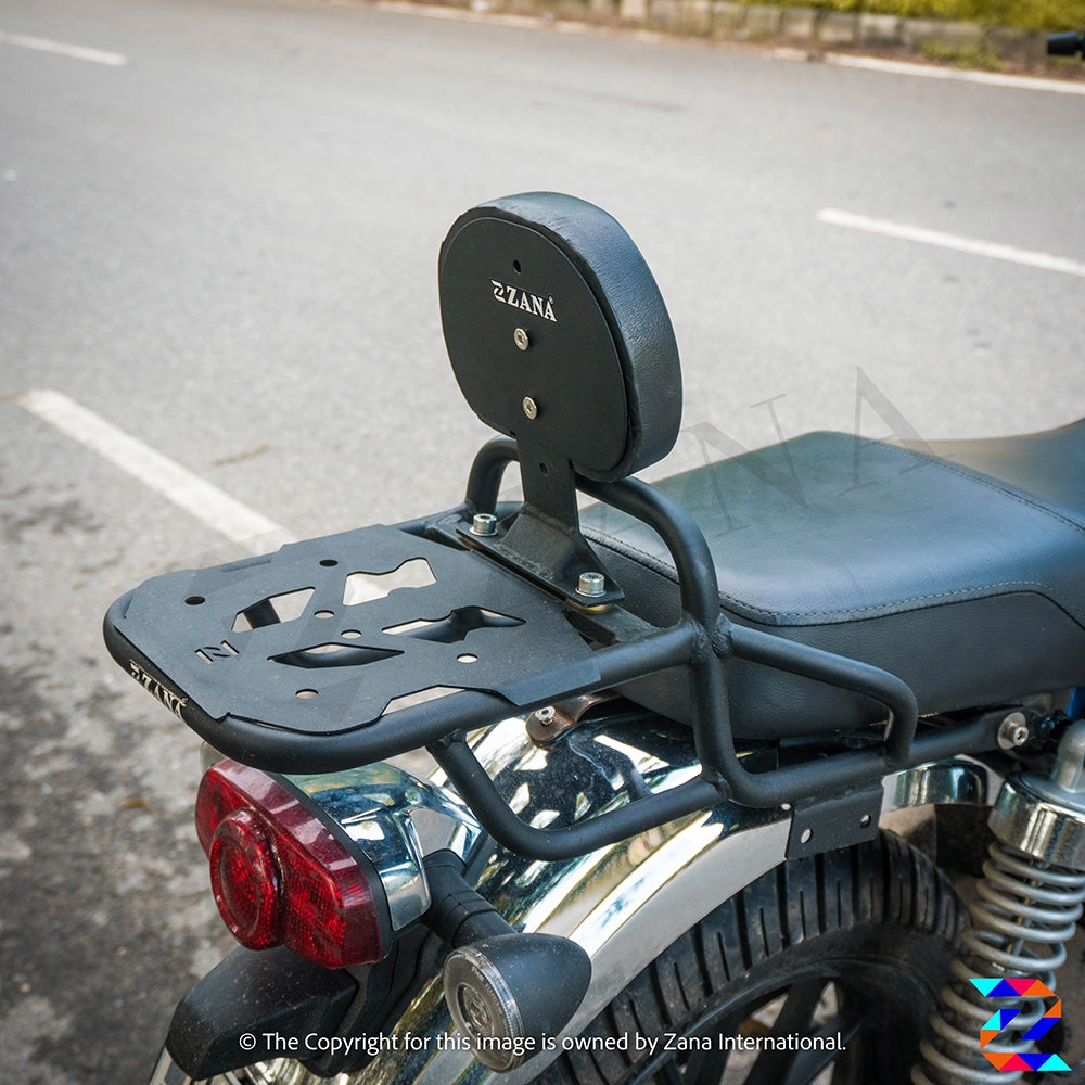 ZANA- Top Rack compatible with backrest- Honda H'ness – Biker's Pad