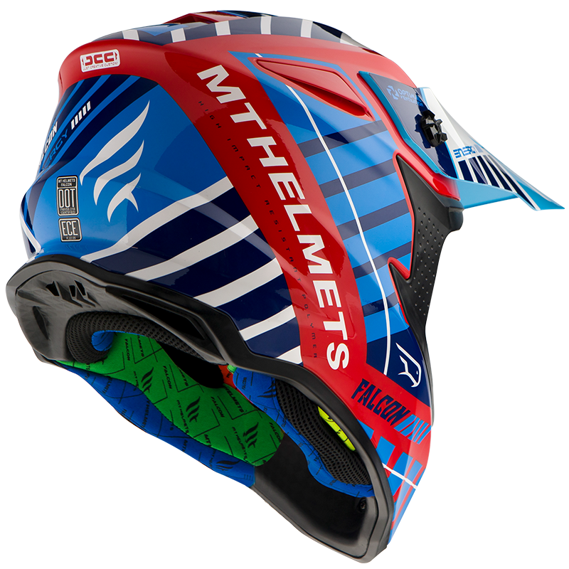 MT- Falcon- Energy B5- Off Road Helmet
