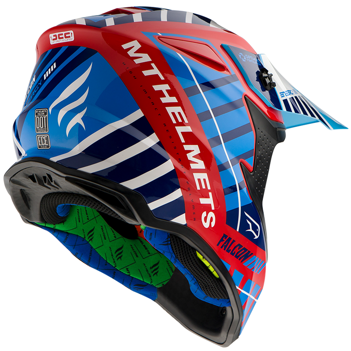 MT- Falcon- Energy B5- Off Road Helmet
