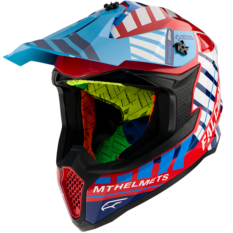 MT- Falcon- Energy B5- Off Road Helmet