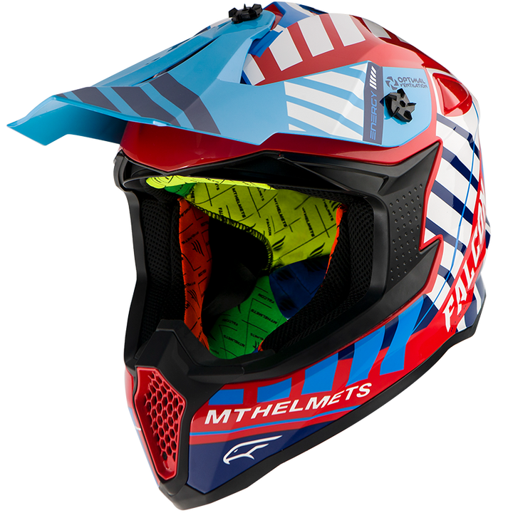 MT- Falcon- Energy B5- Off Road Helmet