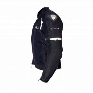 Scala Marvel Riding Jacket Black Biker s Pad