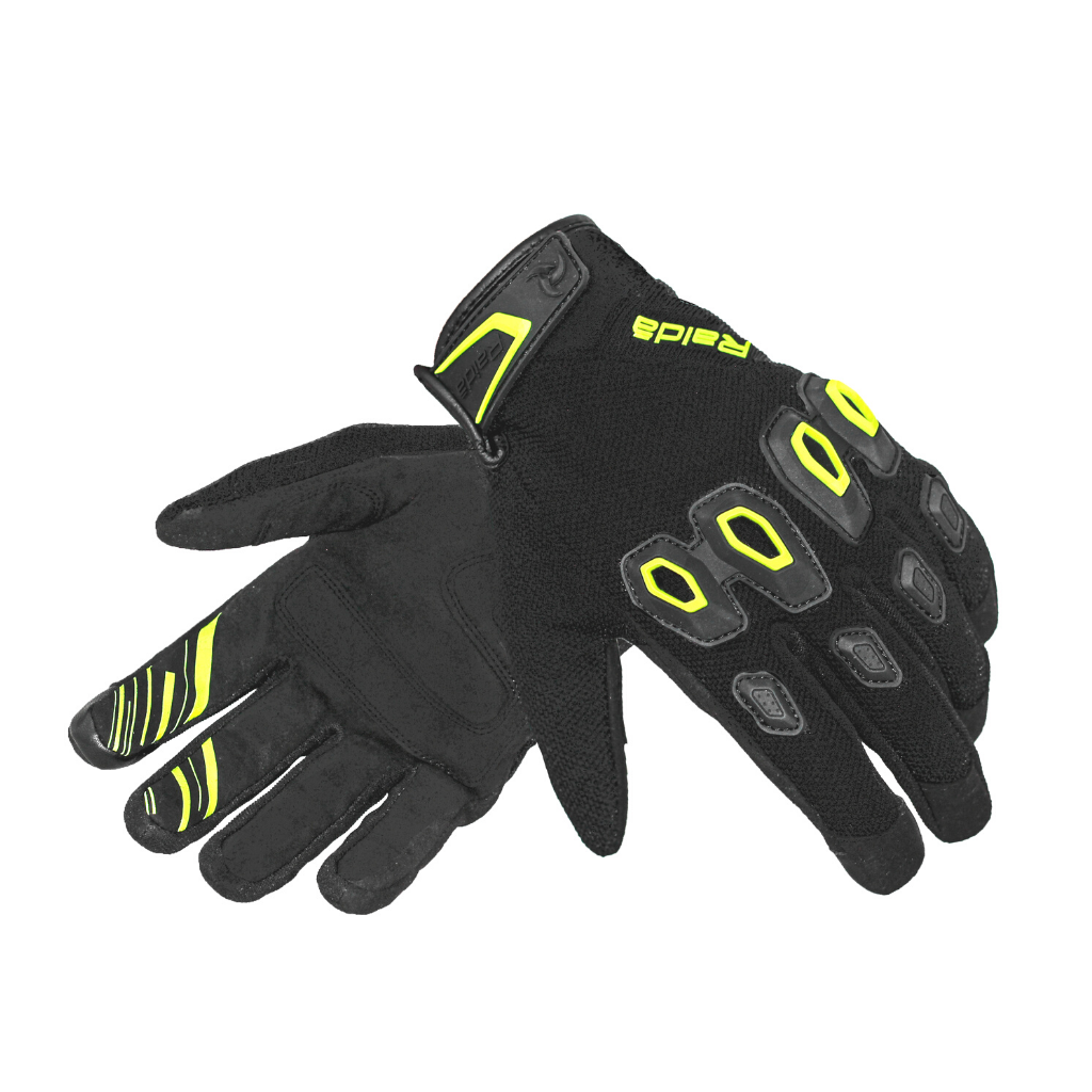 Raida- Avantur MX Riding Gloves- Hi Viz