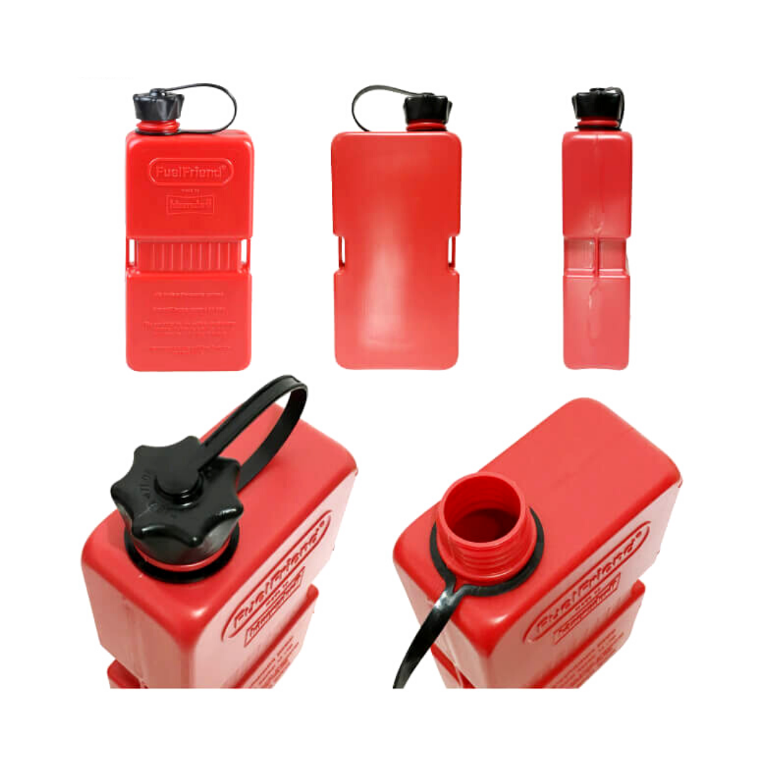 FuelFriend 1.5L UN certified Fuel Canister with Lockable Spout and