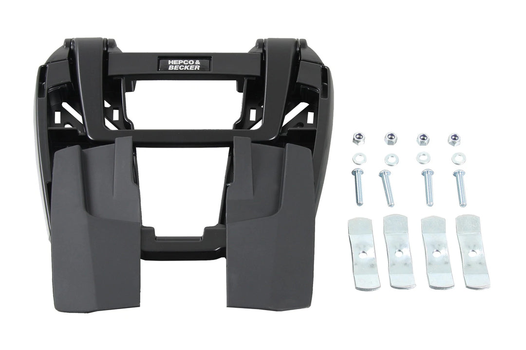 HEPCO BECKER (GER)- Universal Top Case Carrier- Easy Rack (Movable Hinge)