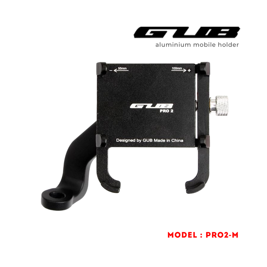 GUB PRO 2 Mobile Mount Mirror Biker s Pad