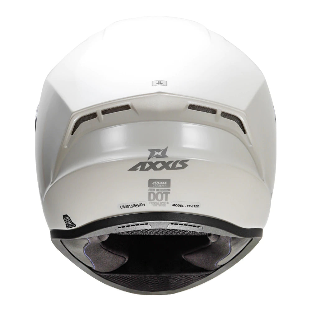 AXXIS- Draken S Solid (Gloss) Motorcycle Helmet
