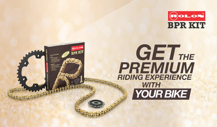 BAJAJ- Pulsar 220 DTSI 2017- Chain Sprocket Kit- Premium BPR